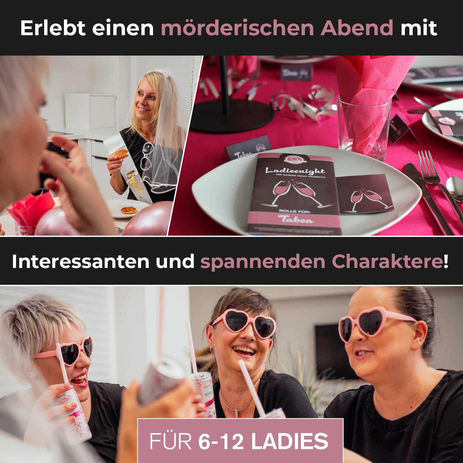 Ladiesnight – der Mörder trinkt Prosecco NEUAUFLAGE