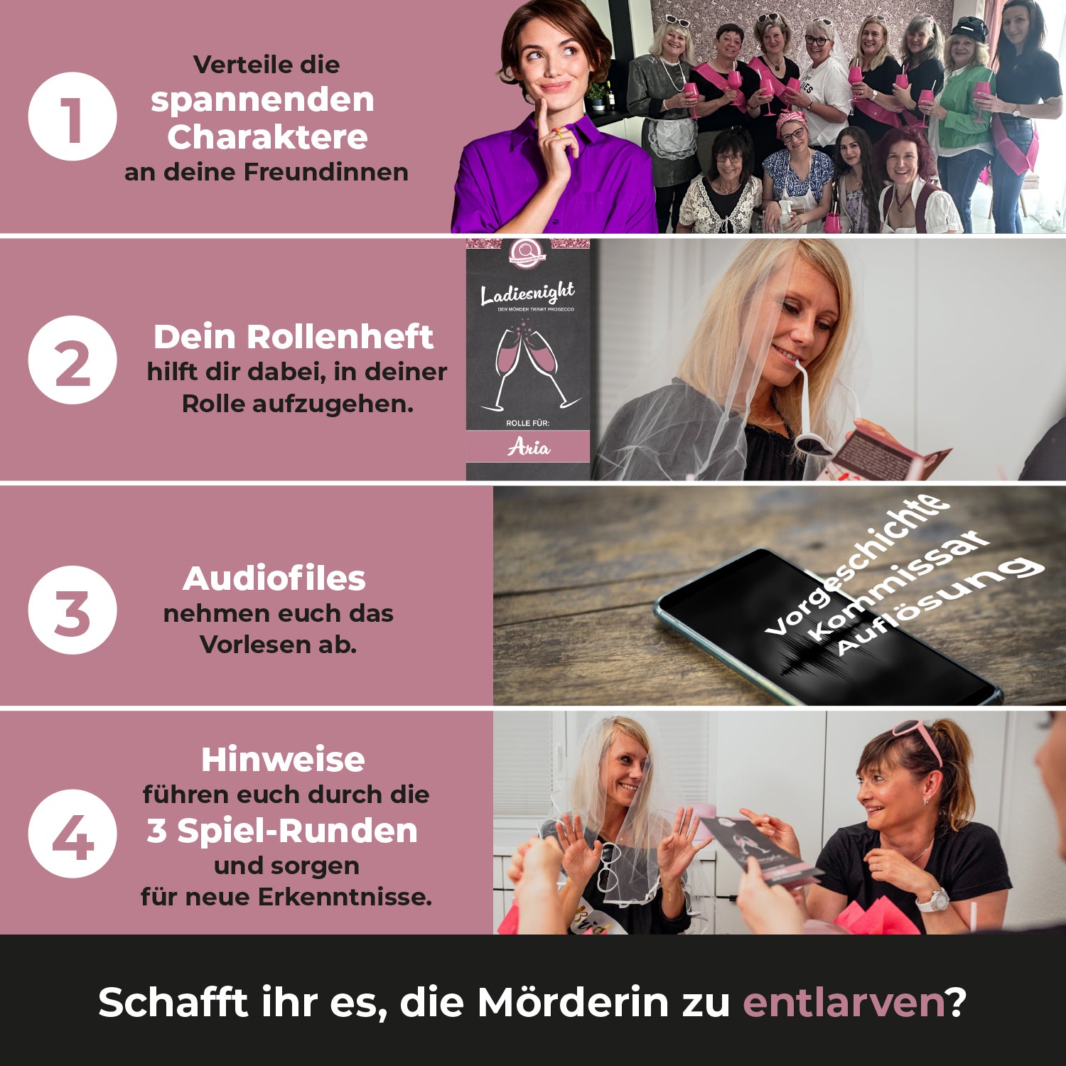 Ladiesnight – der Mörder trinkt Prosecco NEUAUFLAGE