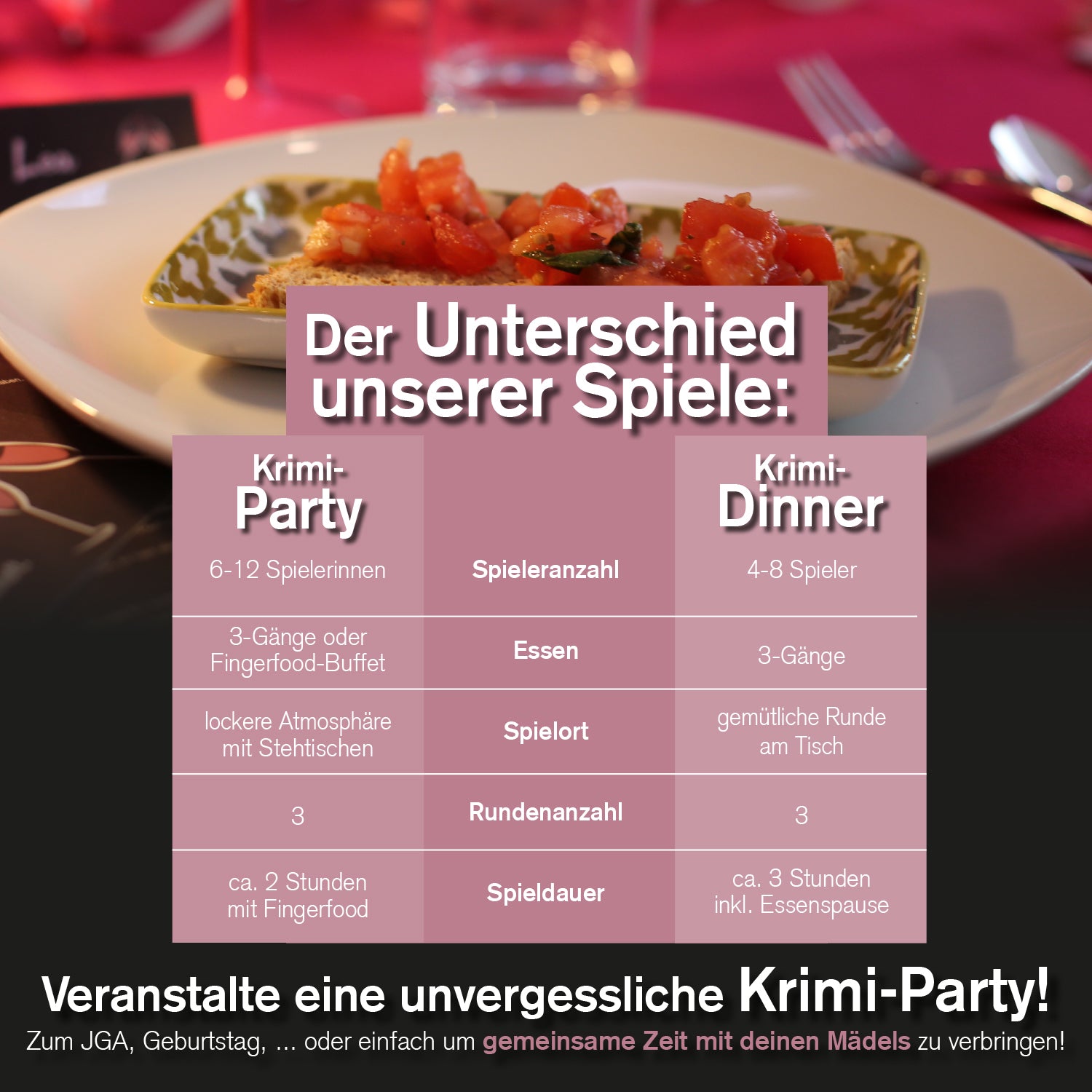 Ladiesnight – der Mörder trinkt Prosecco NEUAUFLAGE