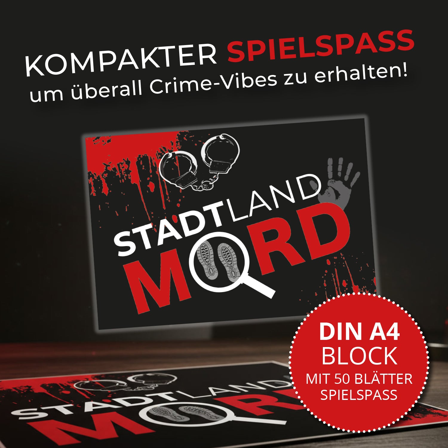Stadt Land Mord – Spielblock
