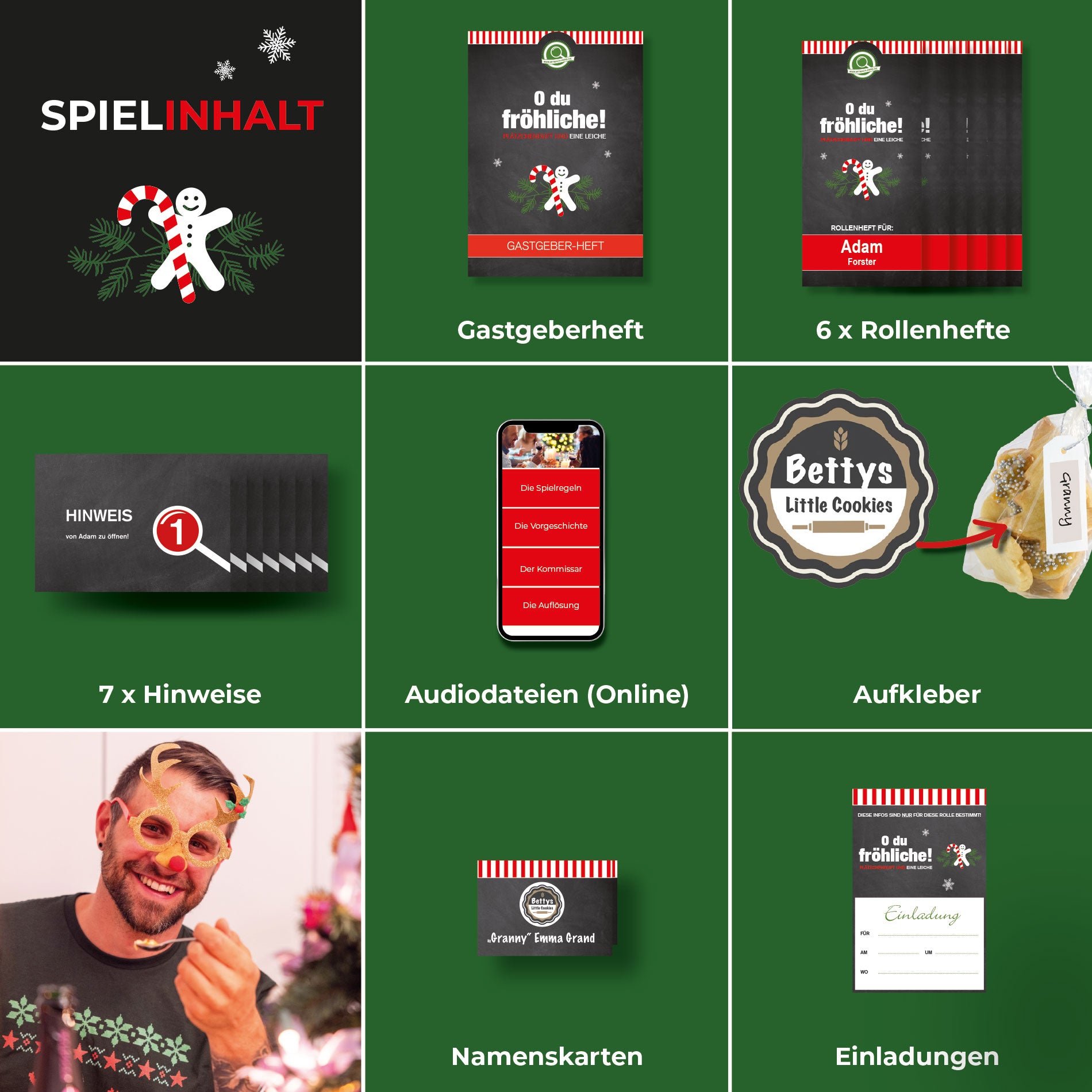 O du fröhliche! Plätzchenduft und eine Leiche