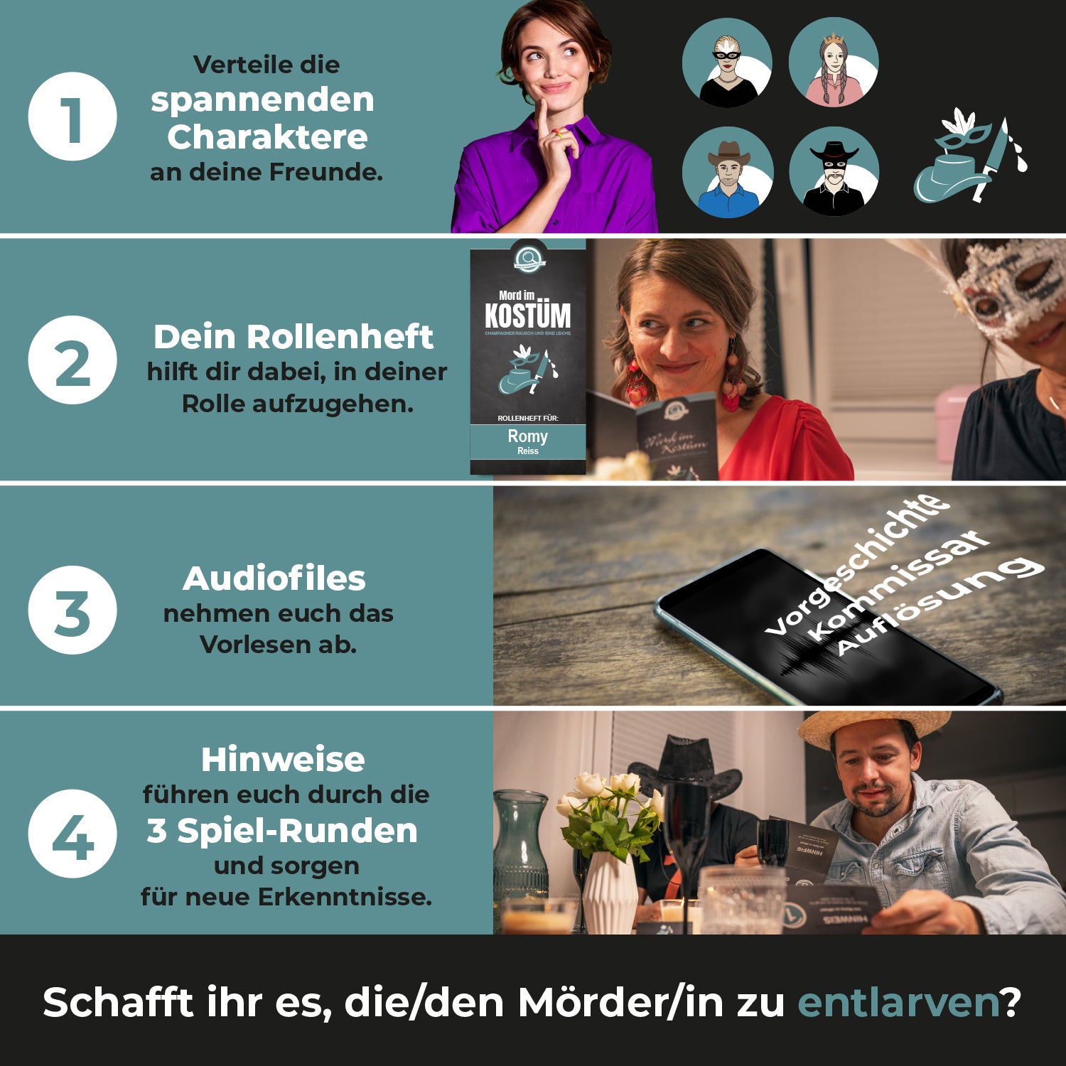 Mord im Kostüm – Champagner-Rausch und eine Leiche