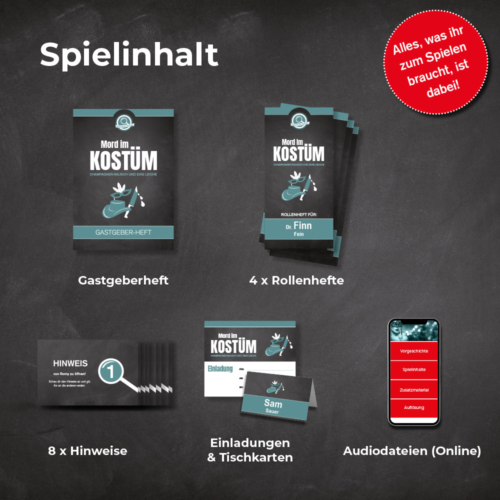 Mord im Kostüm – Champagner-Rausch und eine Leiche