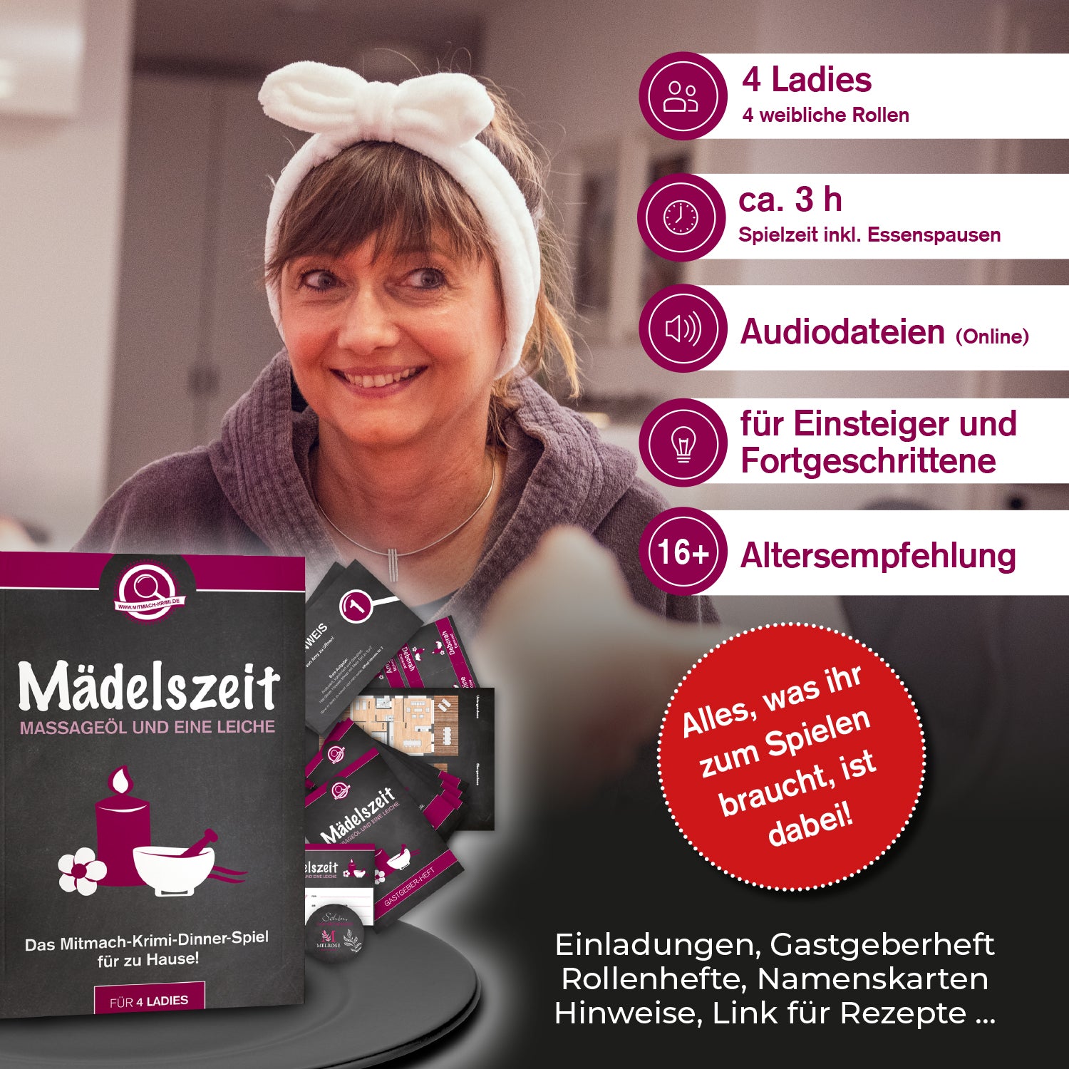 Mädelszeit – Massageöl und eine Leiche