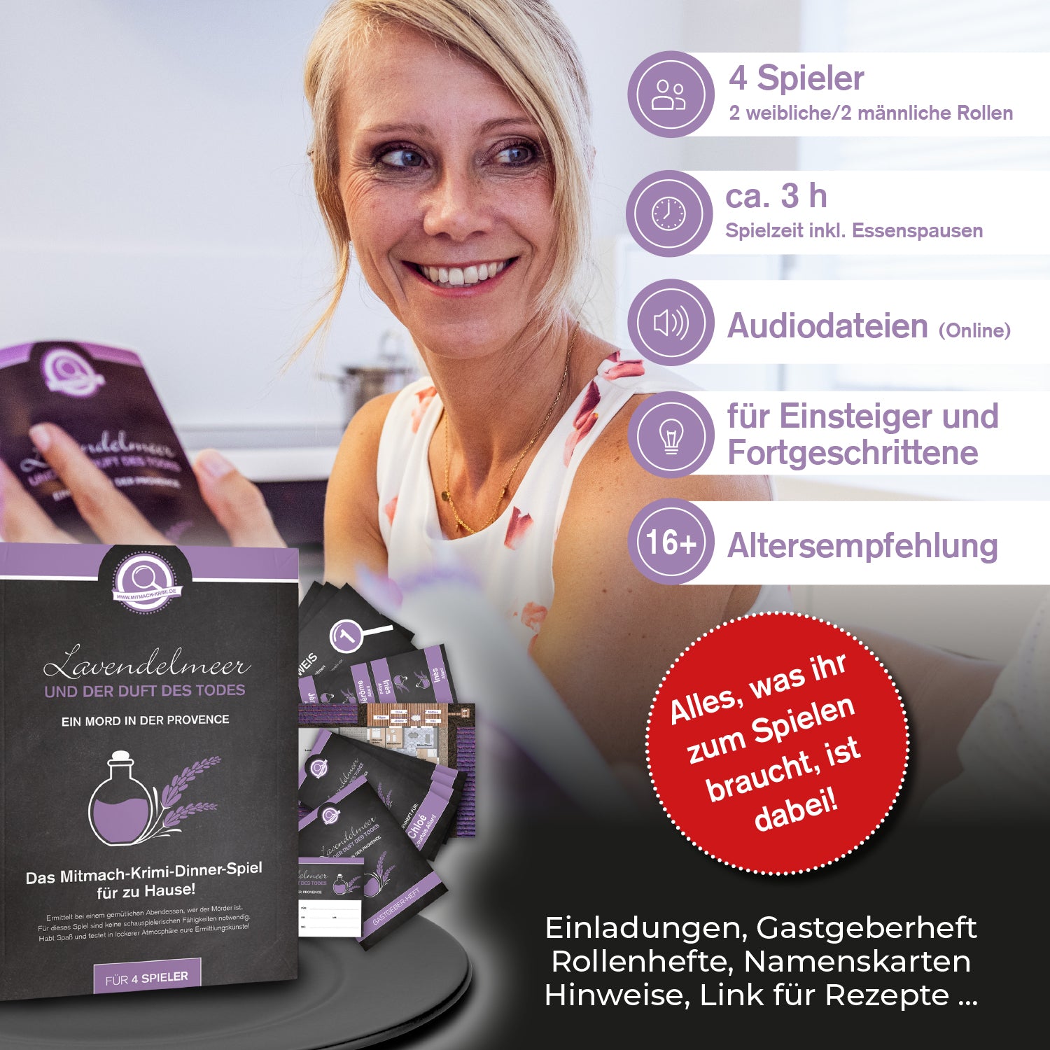 Lavendelmeer und der Duft des Todes