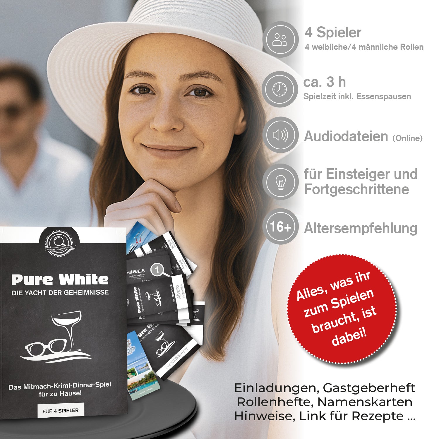 Pure White: die Yacht der Geheimnisse