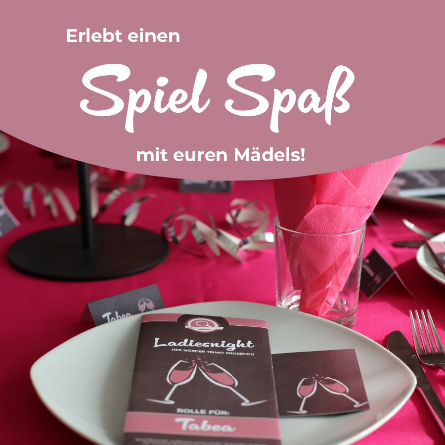 Ladiesnight – der Mörder trinkt Prosecco