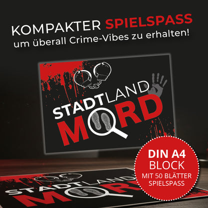 Stadt Land Mord – Spielblock