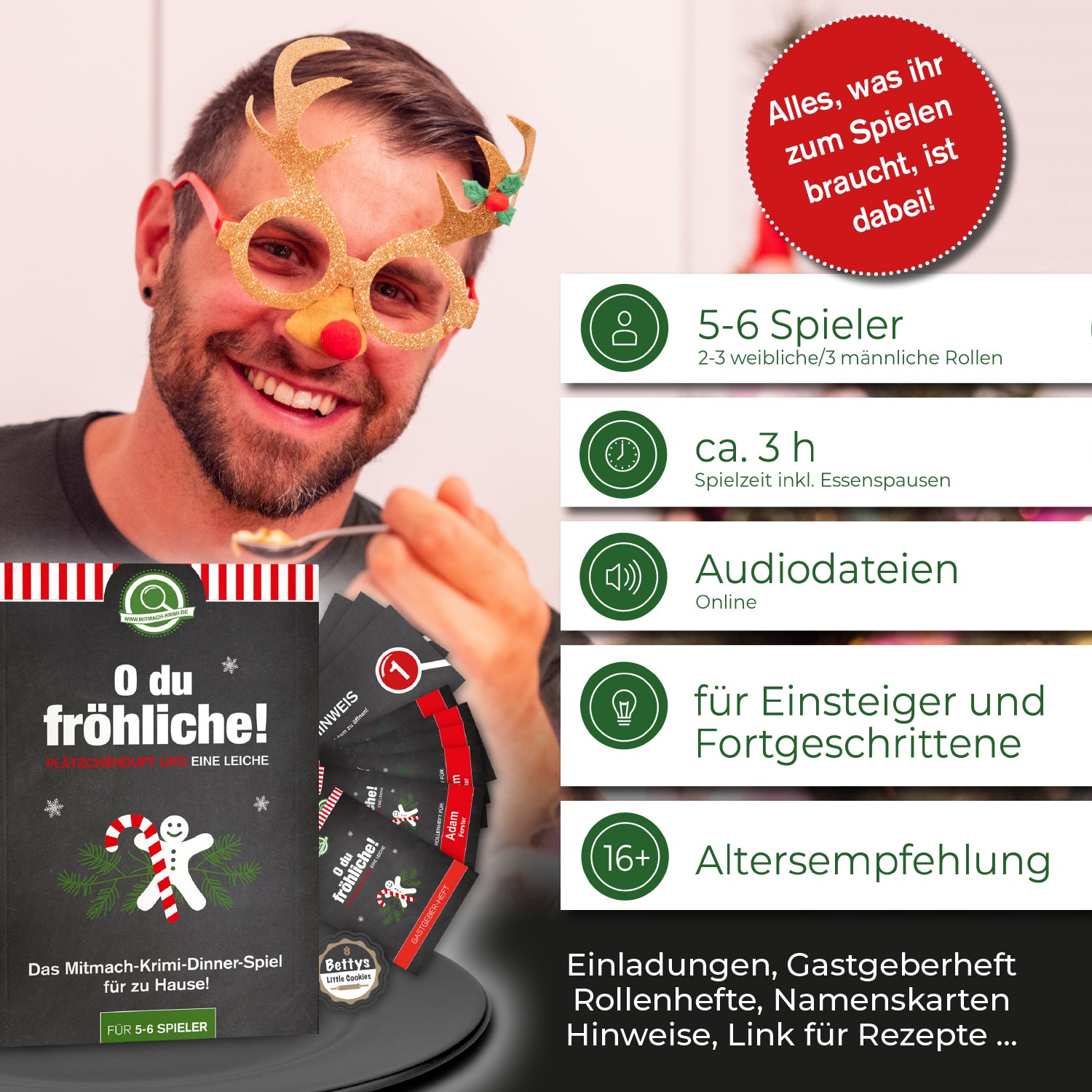 O du fröhliche! Plätzchenduft und eine Leiche