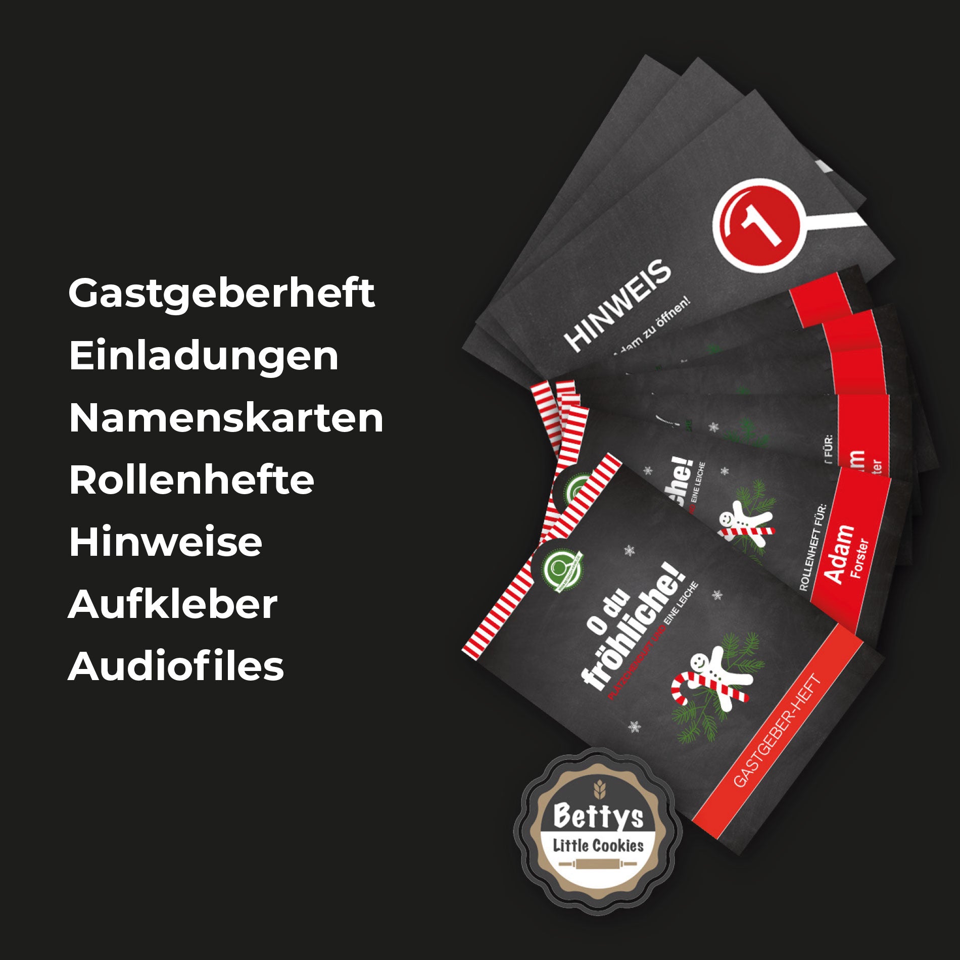 O du fröhliche! Plätzchenduft und eine Leiche