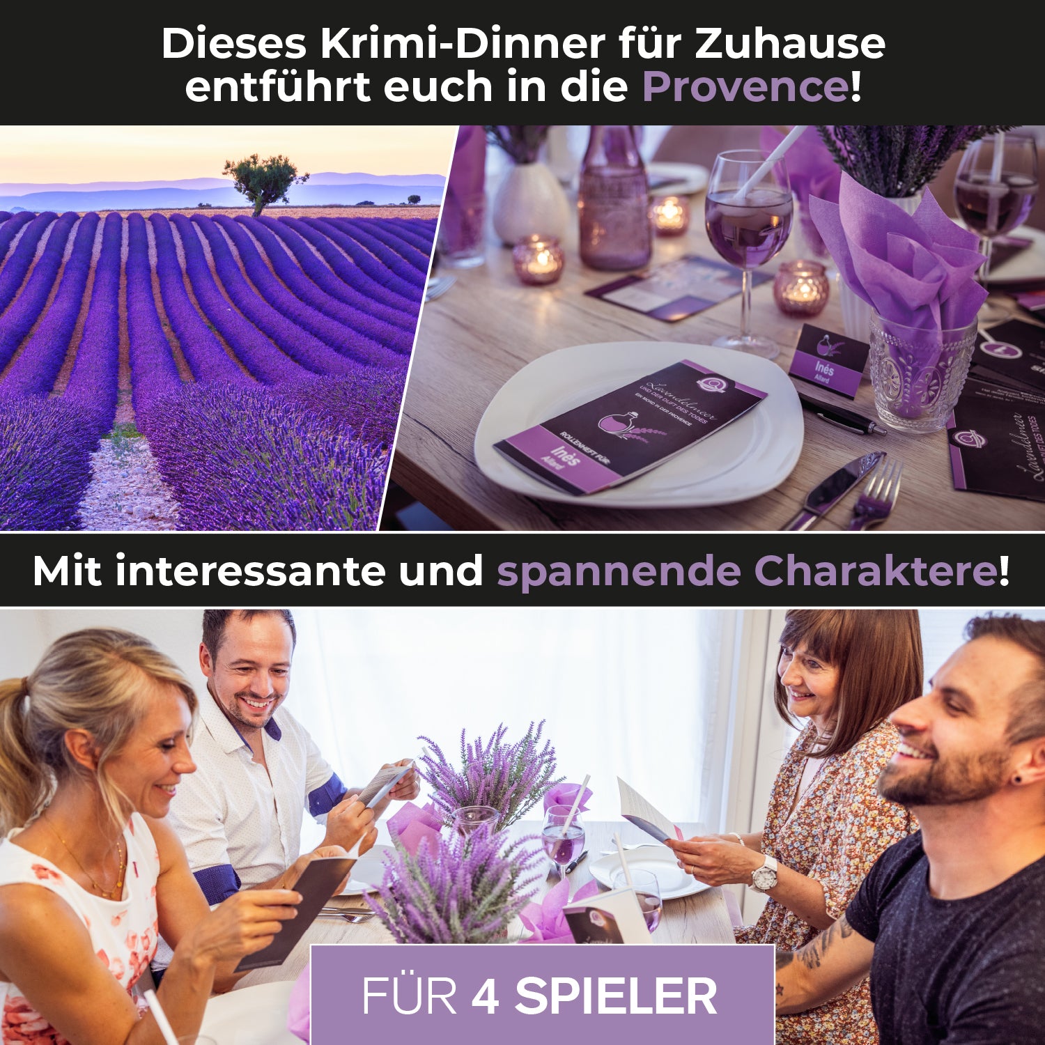 Lavendelmeer und der Duft des Todes