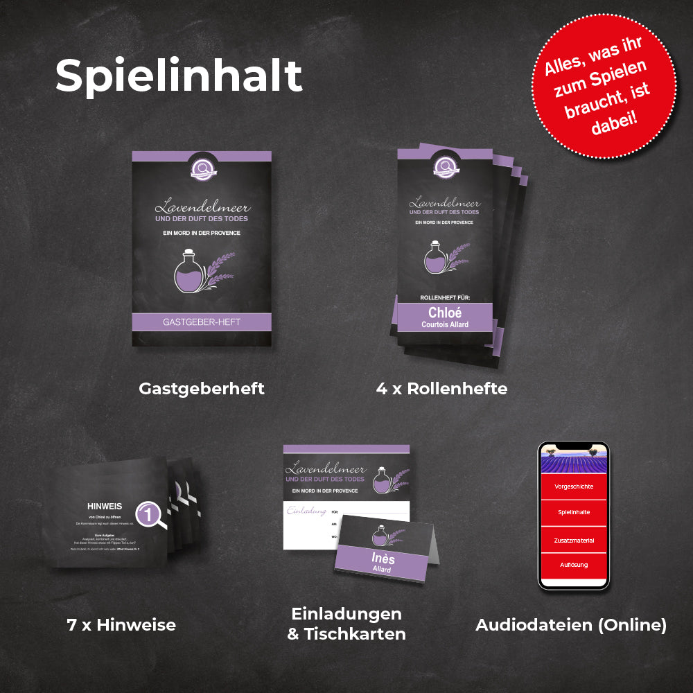 Lavendelmeer und der Duft des Todes