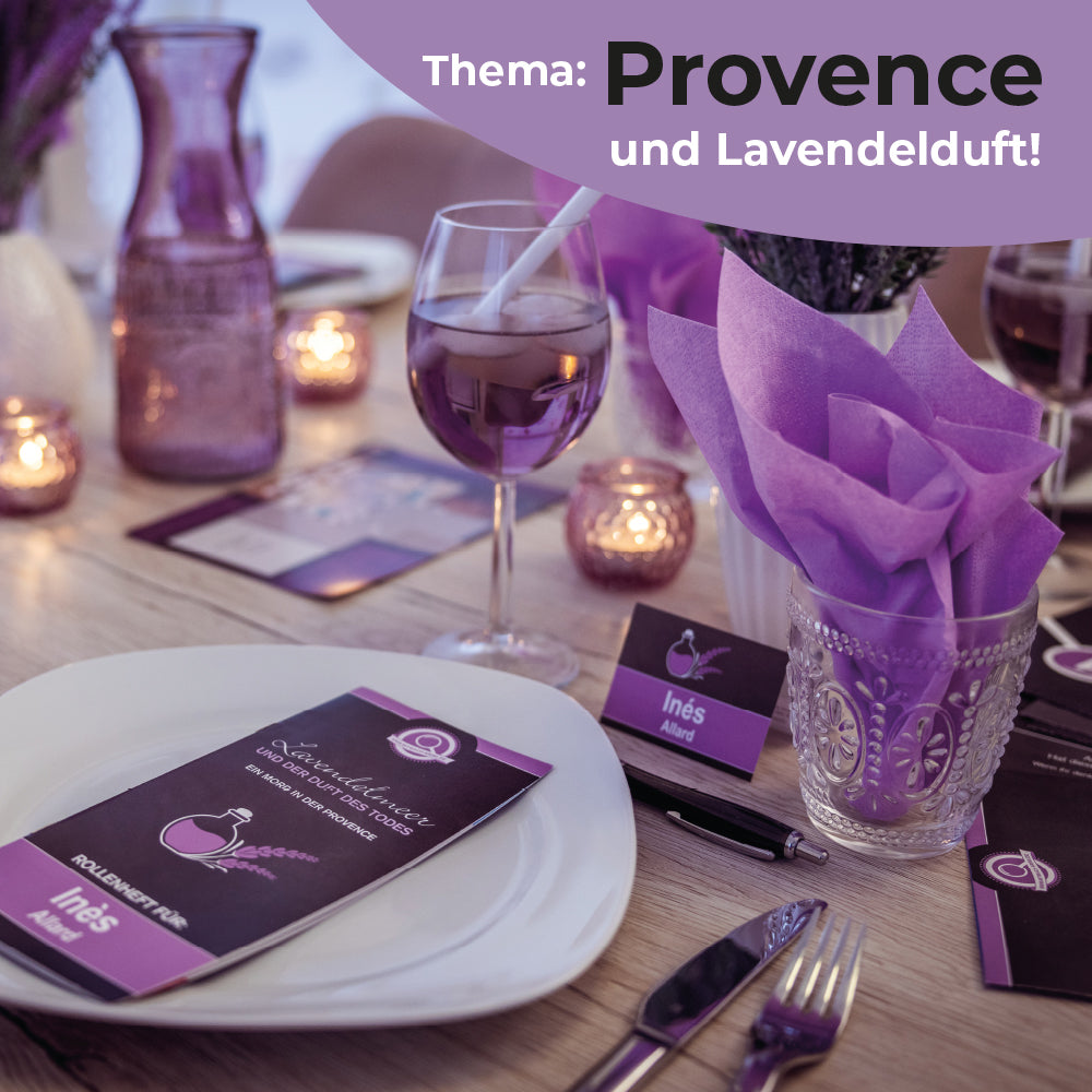 Lavendelmeer und der Duft des Todes