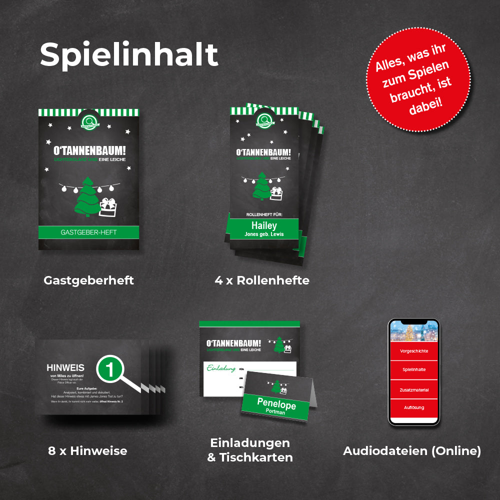 O Tannenbaum! Lichterglanz und eine Leiche