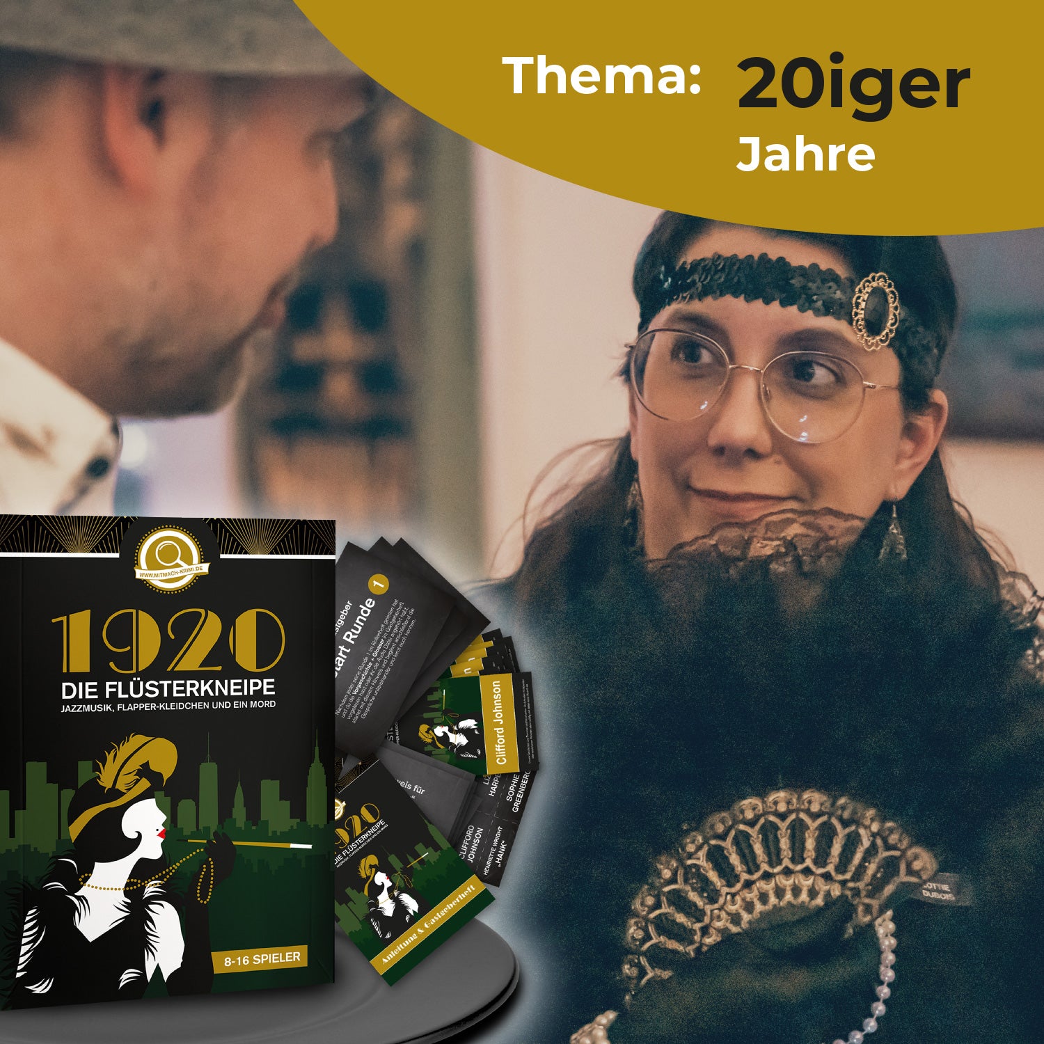 1920 Die Flüsterkneipe: Das 20er Jahre Krimidinner