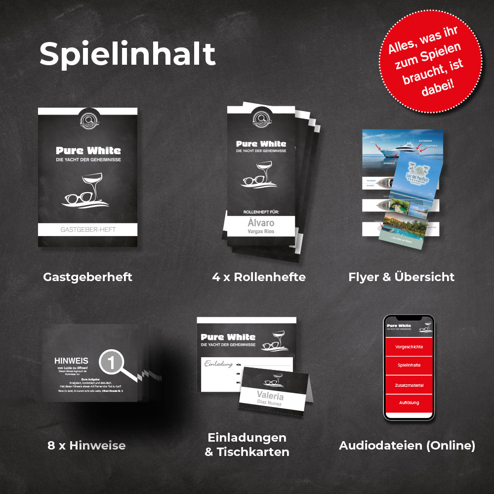 Pure White: die Yacht der Geheimnisse